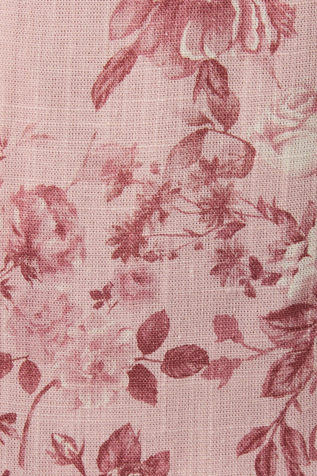 Contrast Spaghetti Rose Floral Midi Dress