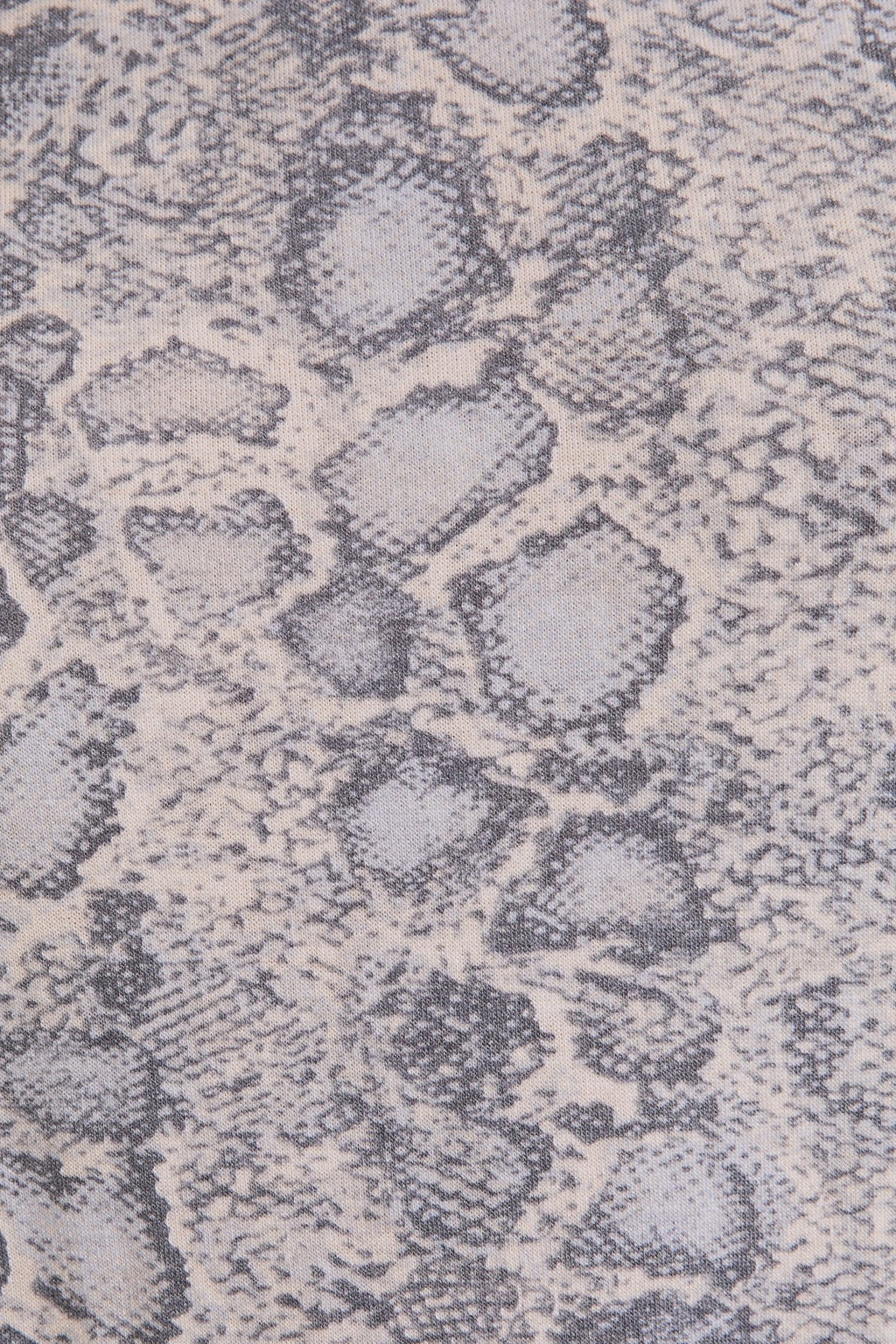 Short Sleeve Round Neck Animal Print Top