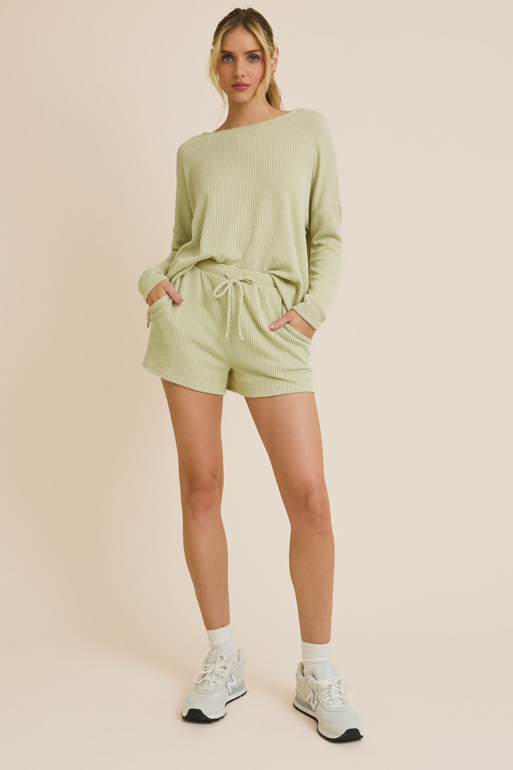 Long Sleeve Crew Neck Top