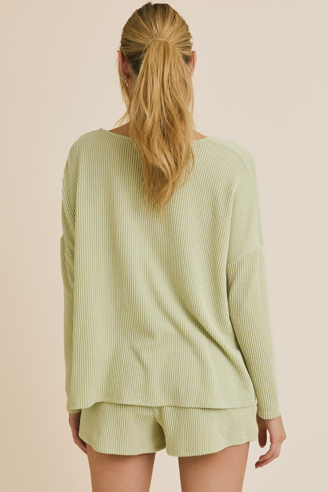 Long Sleeve Crew Neck Top