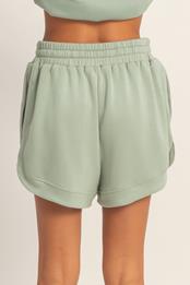 DOUBLE ZERO - Elasticized Waist Loose Shorts